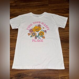 Girls Pink Floral Shirt Size XL